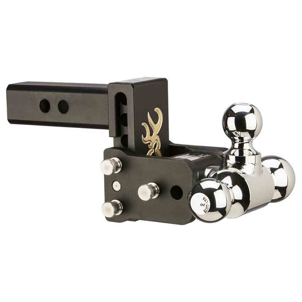 Tow & Stow Browning Edition Tri-Ball Ball Mount