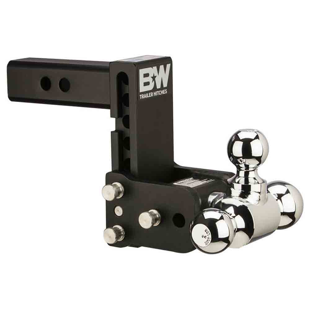 Tow & Stow Tri-Ball Ball Mount for 2-1/2 Inch Receivers