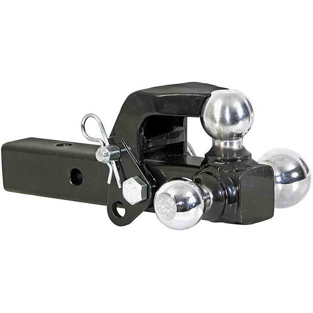 Tri-Ball Ball Mount with Pintle Hook