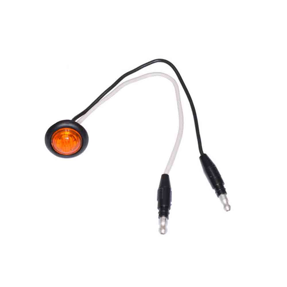 3/4 Inch Amber LED Clearance Light