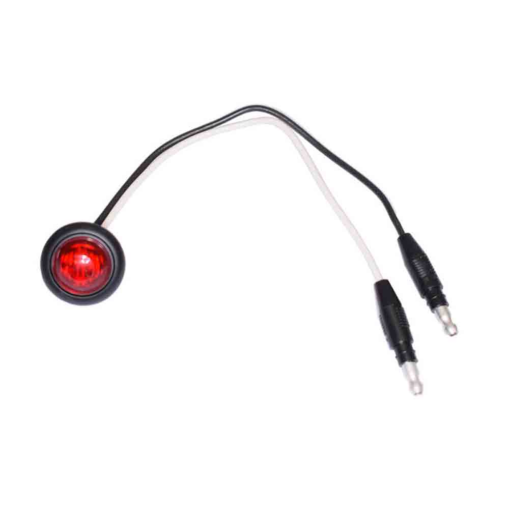 3/4 Inch Red LED Clearance Light