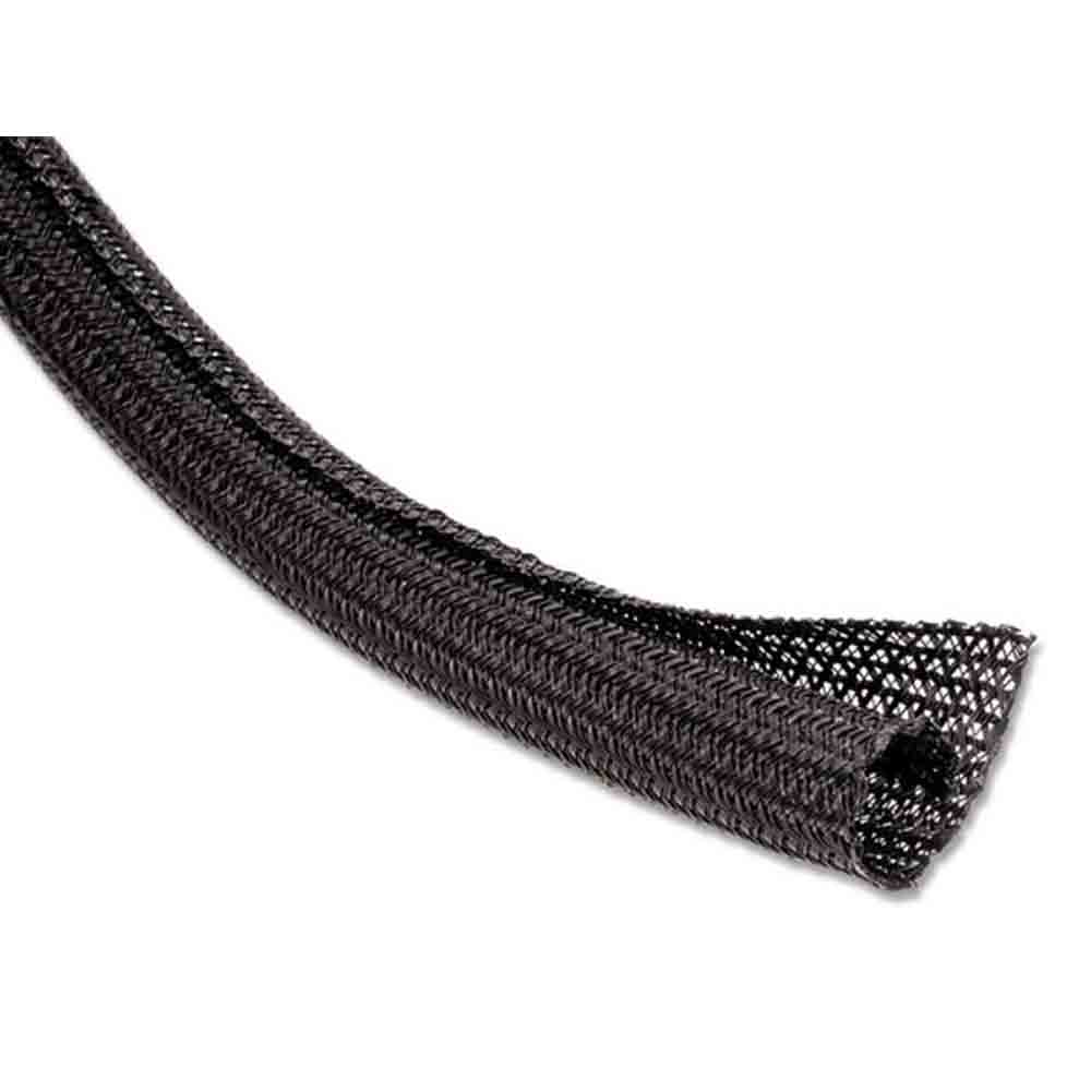 Braided Split Sleeving - 3/4 Inch Inside Dimension - 50 Feet