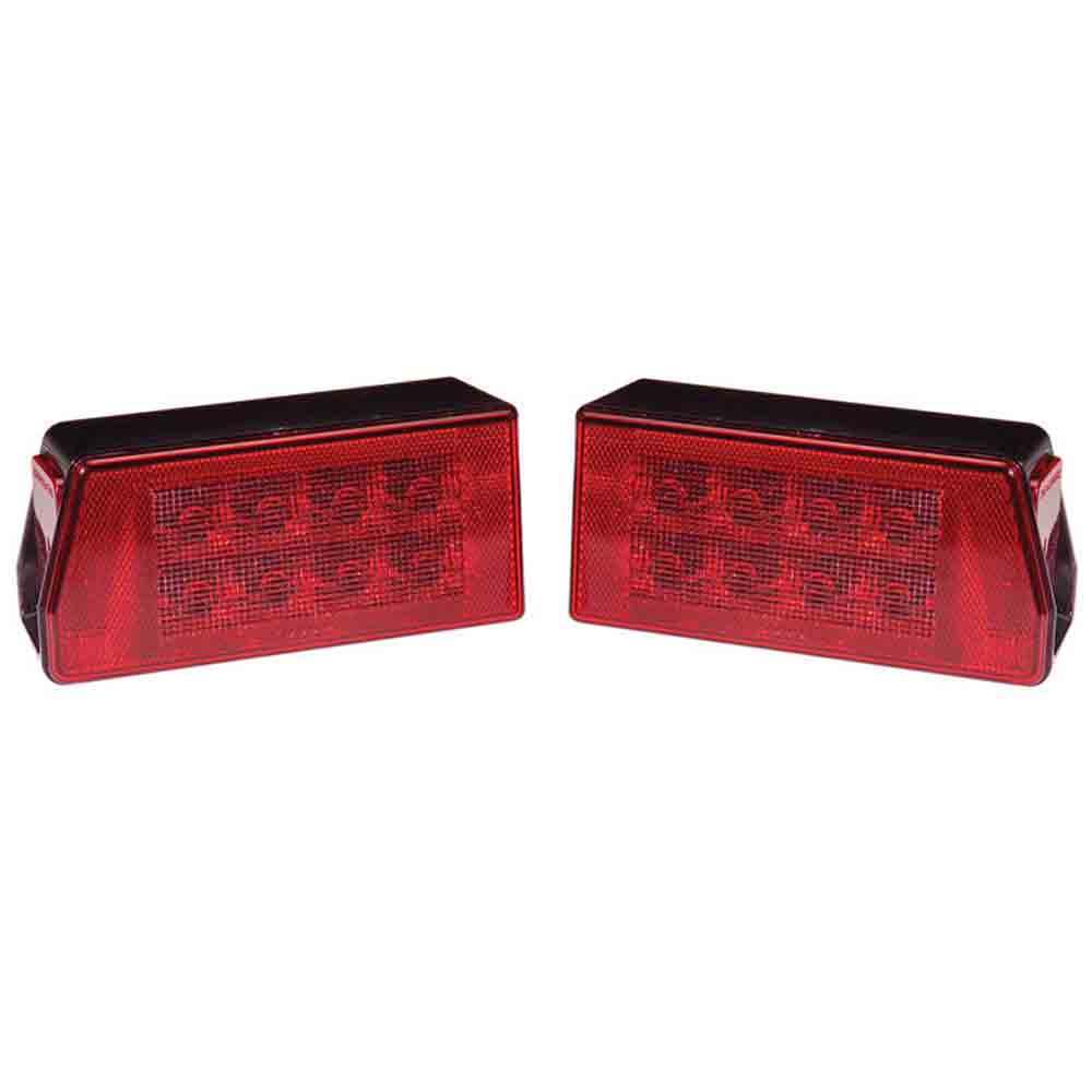 Rectangular Submersible LED Tail Light Kit for 