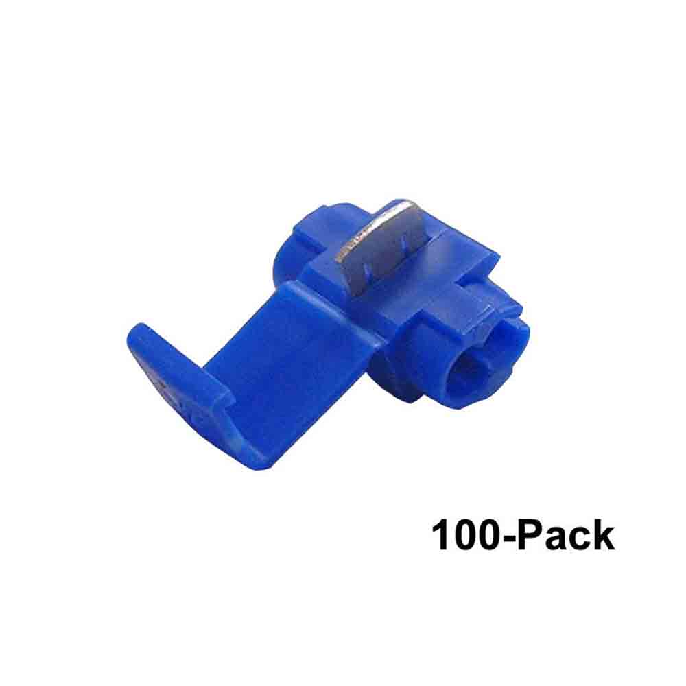 Blue 3M Wire Taps - 100-Pack