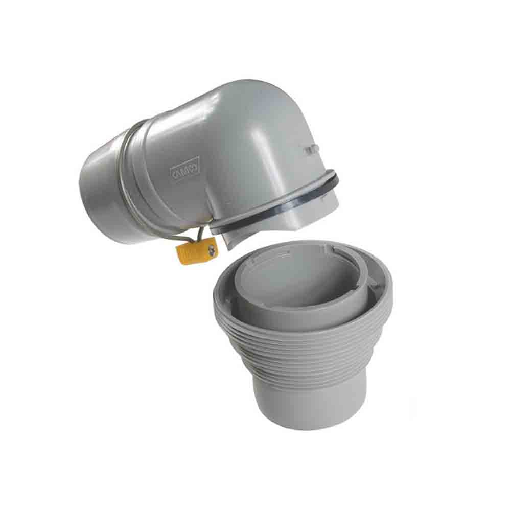 Camco Easy Slip 4-in-1 Sewer Adapter with Elbow