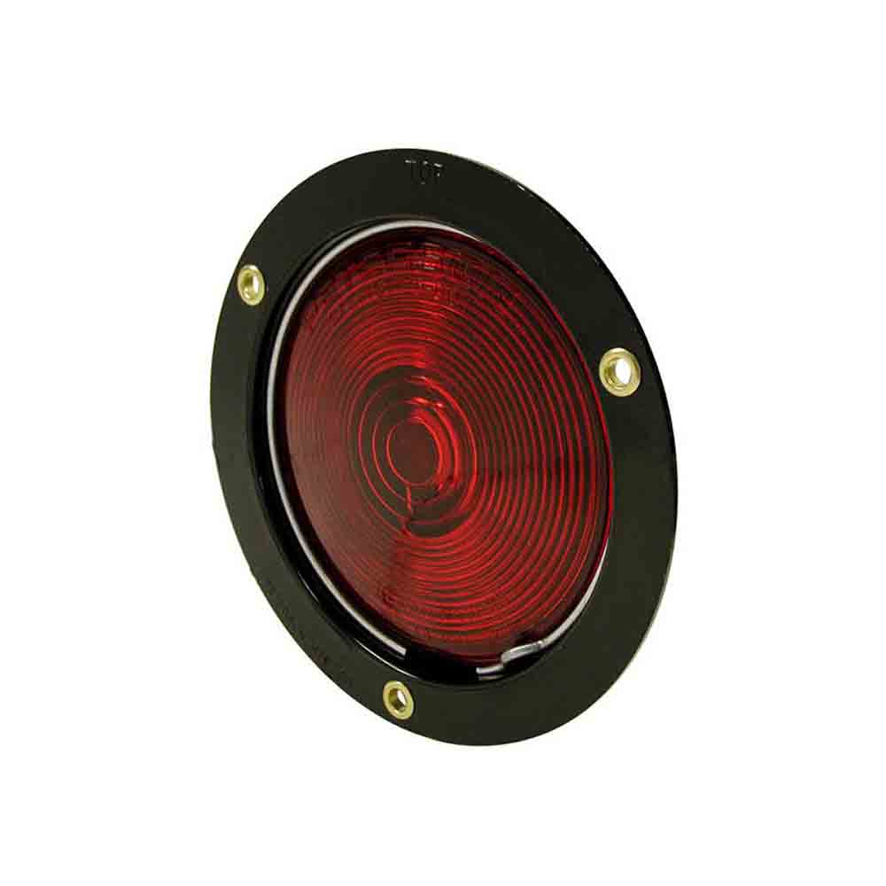 Flush-Mount Red Tail Light - 4 Inch Round