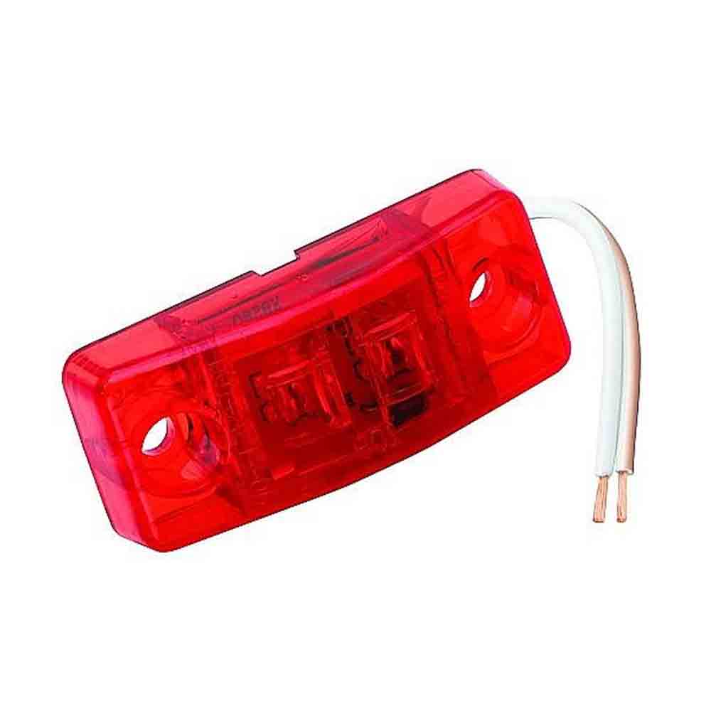 Waterproof LED Clearance/Side Marker Light - Red