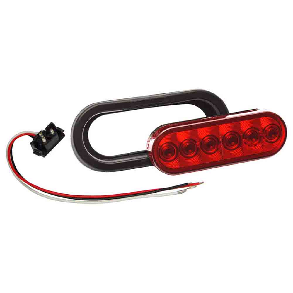 LED Oval Stop/Turn/Tail Light Kit - 6 Inch