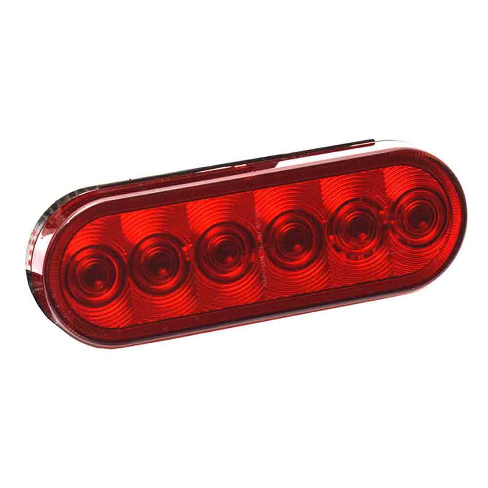 LED Oval Stop/Turn/Tail Light - 6 Inch