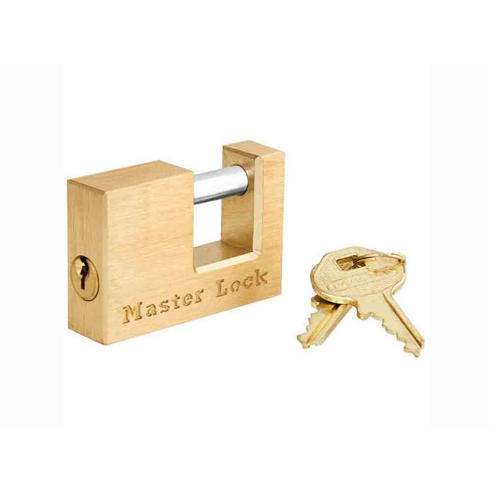 Coupler Latch Lock - Solid Brass