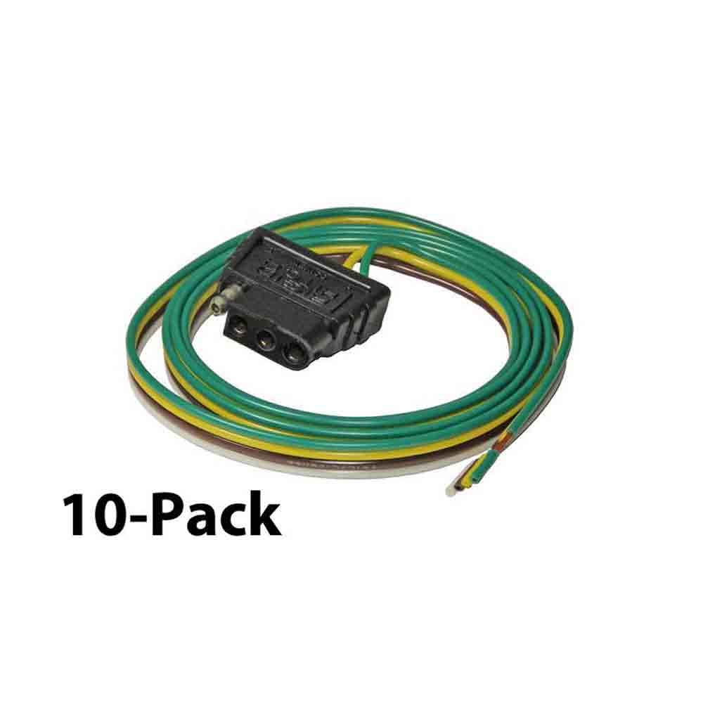 4-Flat Car End Connector - 10-Pack