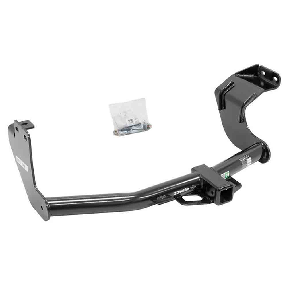 Class III Round Tube Trailer Hitch Receiver fits 2014-2021 Mitsubishi Outlander (Does not fit Sport or PHEV Models) 