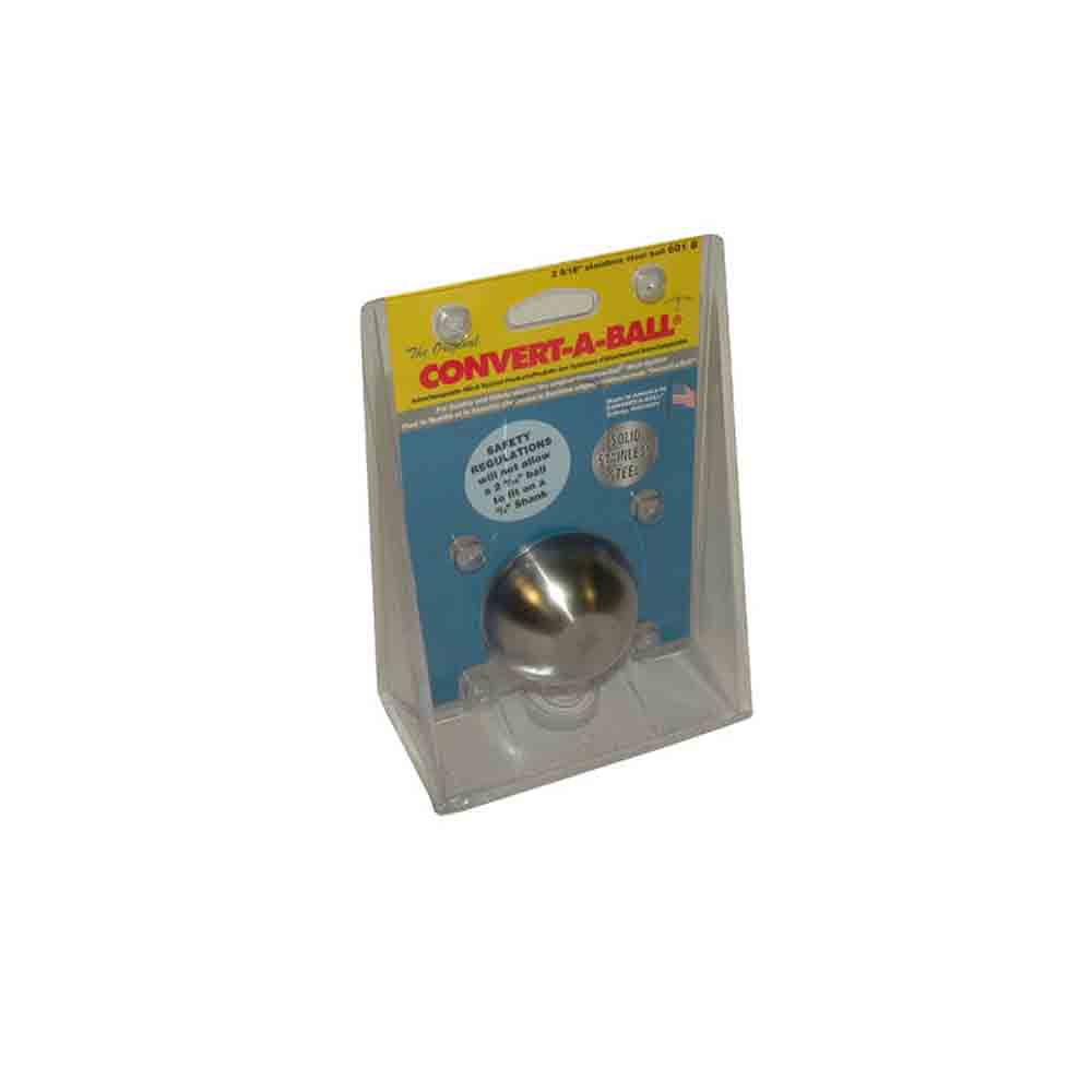 Convert-A-Ball 2-5/16 inch Stainless Steel Hitch Ball Only