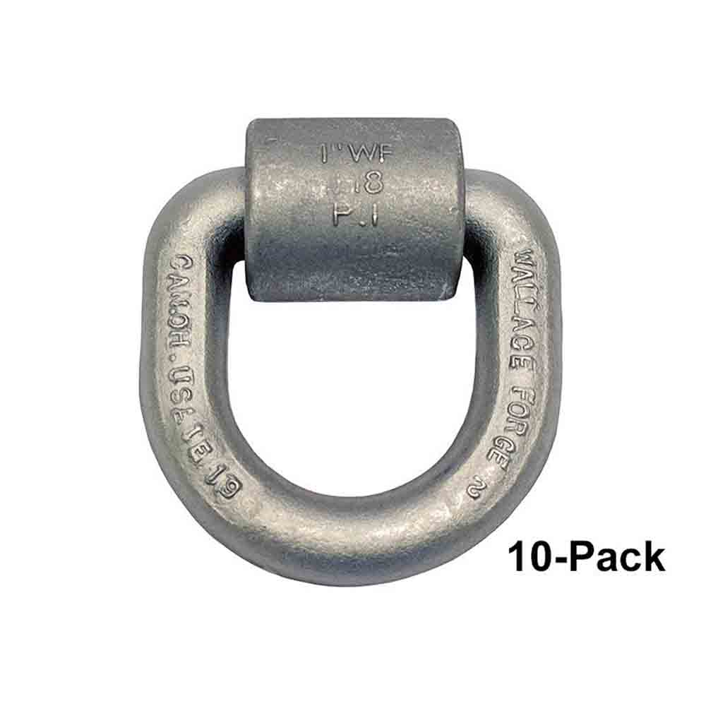 Heavy Duty Weld-On Tie-Down Ring - 10-Pack