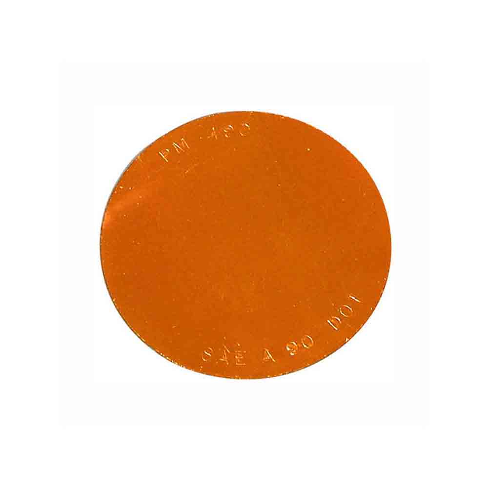 Quick Mount Round Reflector - Amber