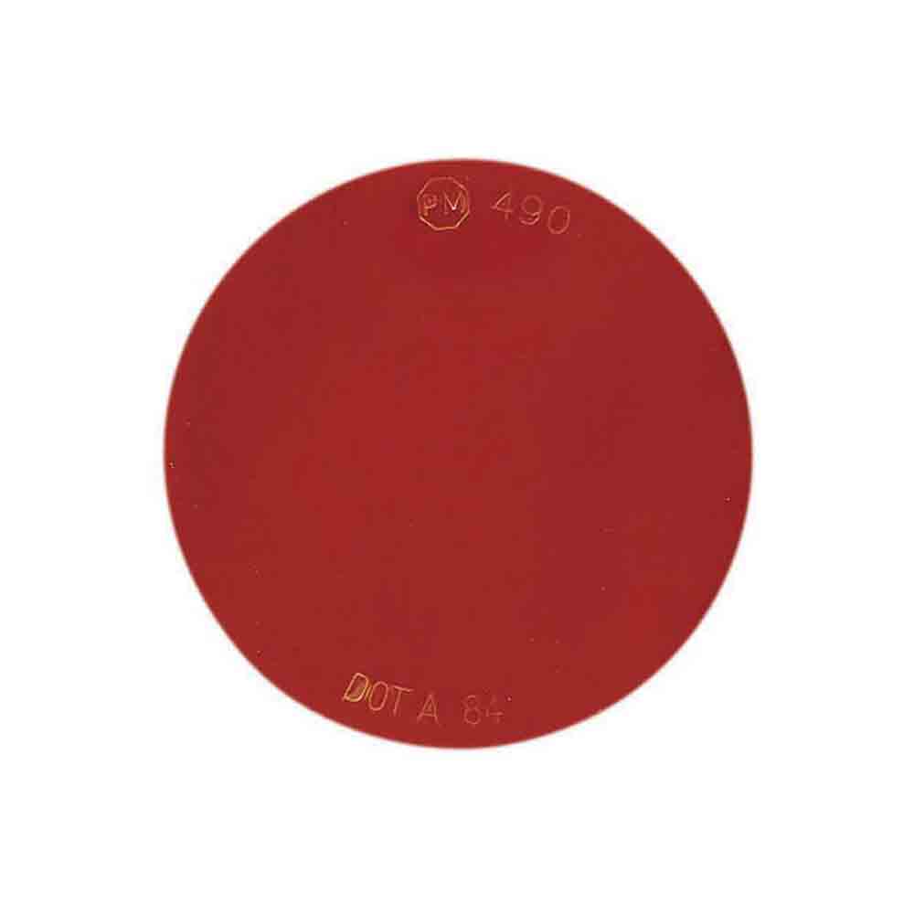 Quick Mount Round Reflector - Red