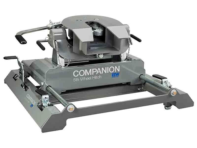 Companion 20K Fifth Wheel Hitch With Slider (RVK3775) For 2020 & Newer GM 2500/3500 Trucks With Factory OEM Under-Bed Rails