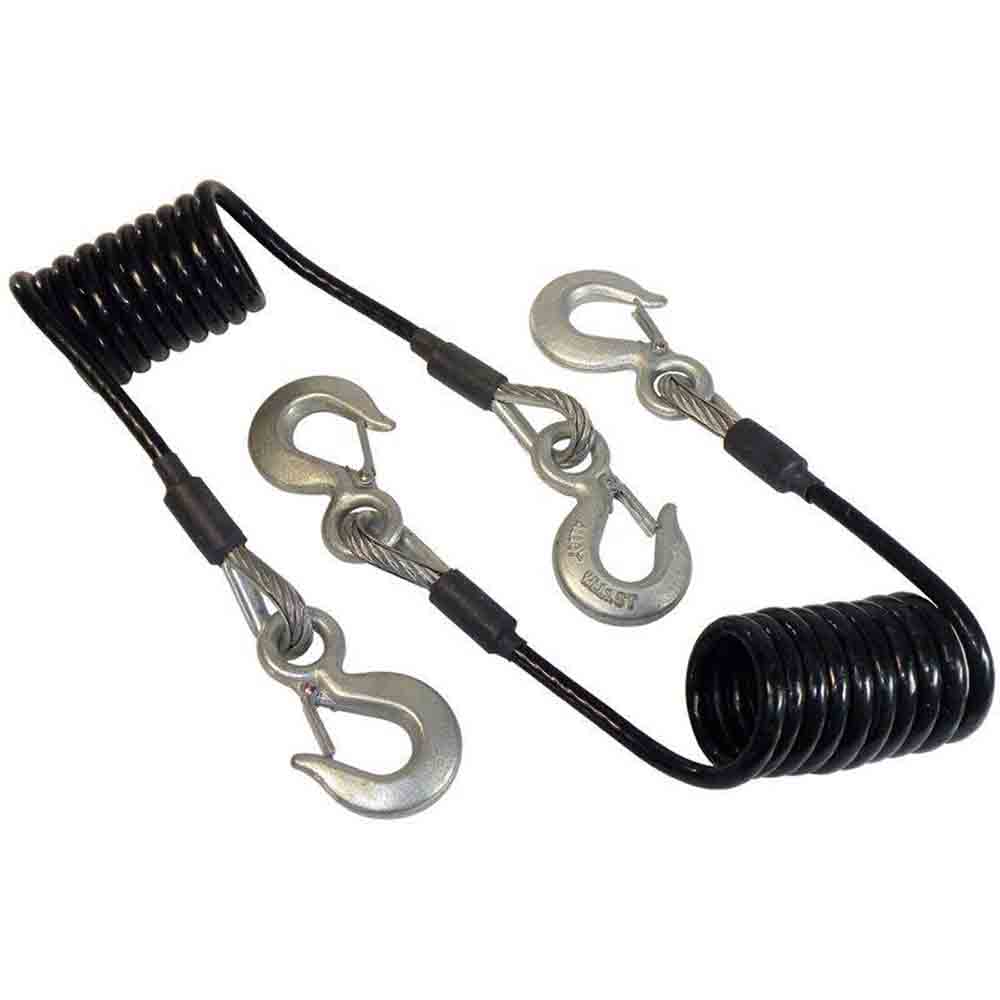 Safety Cables - Coiled - Pair