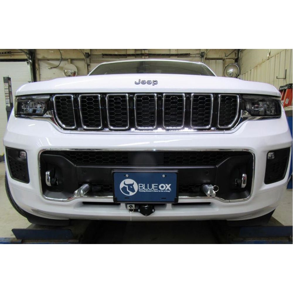 Blue Ox BX1147 Baseplate Fits Select Jeep Grand Cherokee L Overland (Includes Adaptive Cruise Control & Shutters)