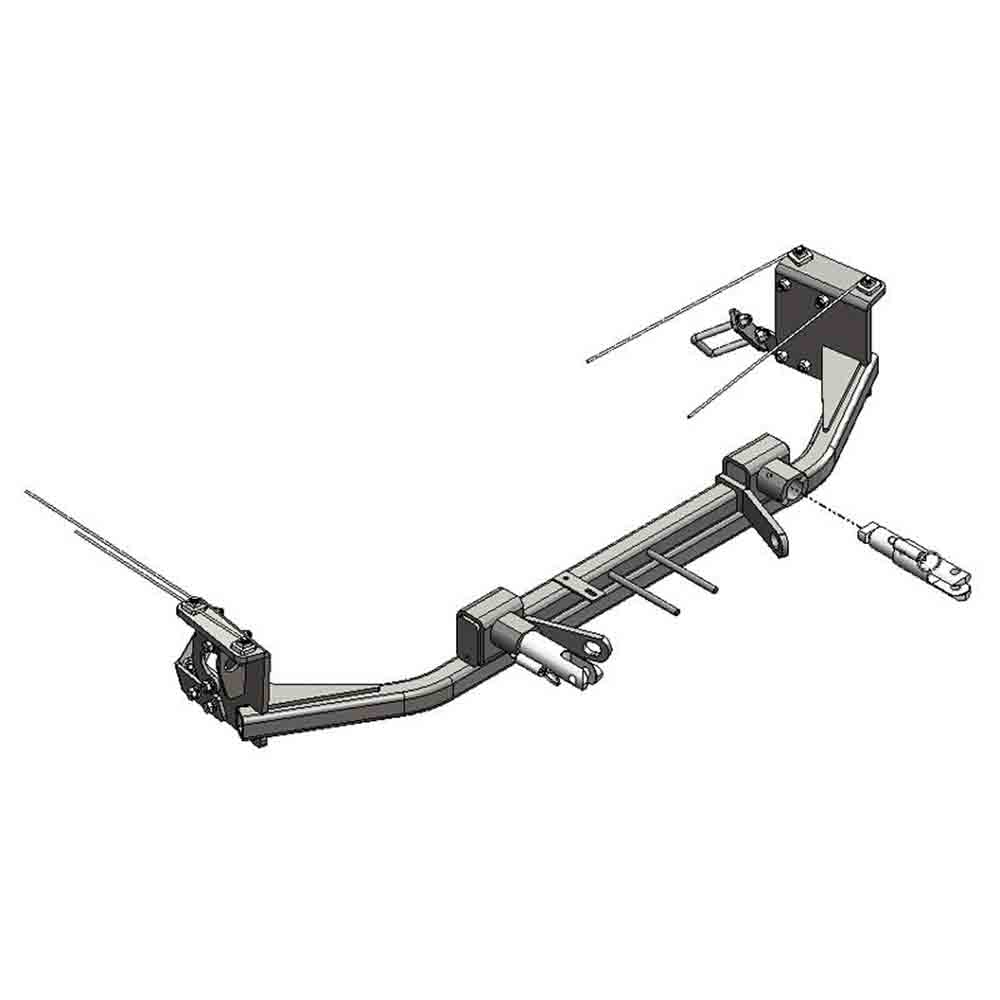 Blue Ox BX1728 Baseplate