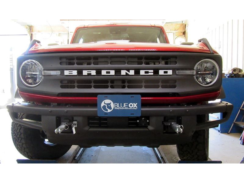 Blue Ox BX2688 Baseplate fits Select Ford Bronco with MODULAR BUMPER (Includes ACC, Turbo, & Shutters)