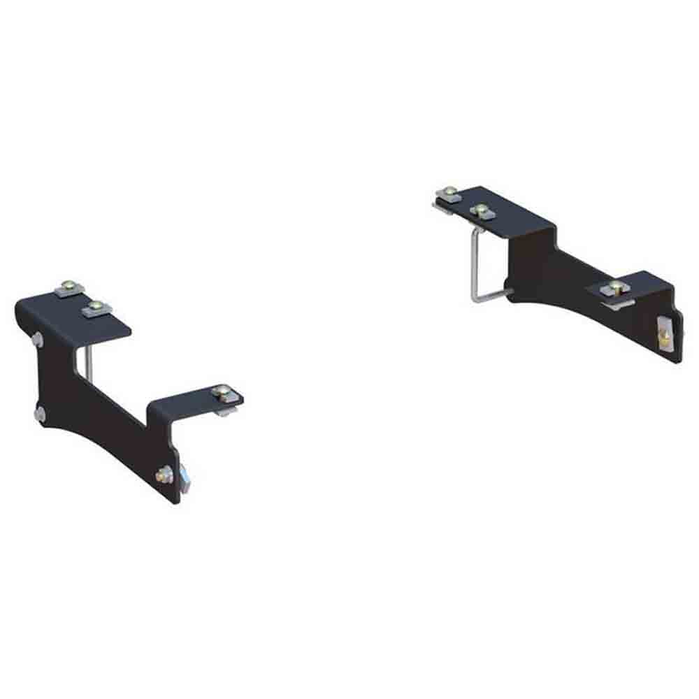 CURT Custom 5th Wheel Brackets, Select Chevrolet Silverado, GMC Sierra 2500, 3500 HD