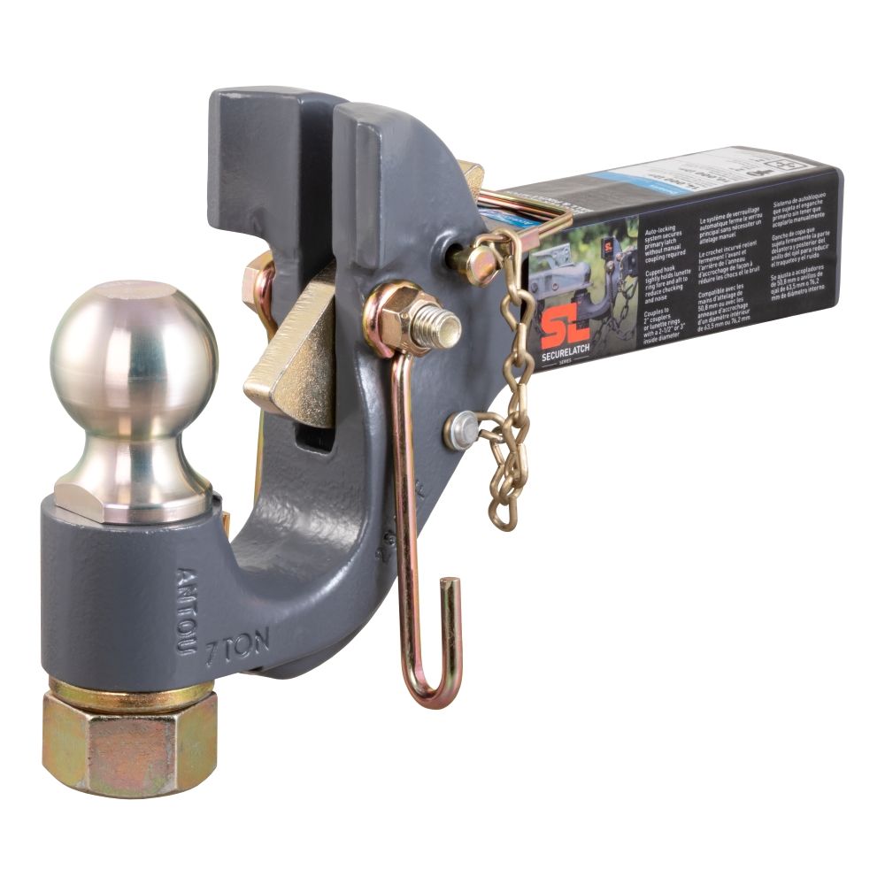 SecureLatch Receiver-Mount Ball & Pintle Hitch (2