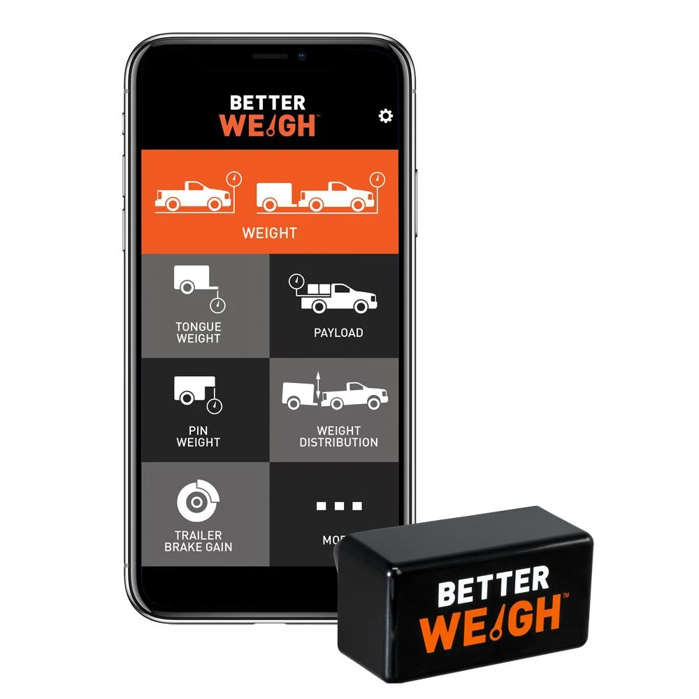 BetterWeigh Mobile Towing Scale with TowSense Technology (OBD-II)