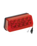 Waterproof LED "Over 80" Wrap-Around Trailer Tail Light - Left