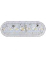 Oval LED Clear Back-Up Light - LumenX