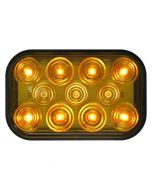 Rectangular LED Rear Direction Indicator Lamp - Amber