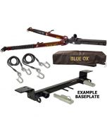 Blue Ox Ascent BX4370 Tow Bar & BX1145 Baseplate Combo Kit