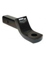 Rigid Hitch Heavy Duty Ball Mount for 2 Inch Receivers - 2 Inch Drop or 1 Inch Rise - 8-1/8 Inch Length - Made in USA