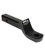 Heavy Duty Ball Mount for 2 Inch Receivers - 2 Inch Drop or 1 Inch Rise - 9-7/8 Inch Length