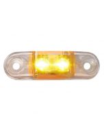 Clear Mini - Clearance/Side Marker Light - Amber