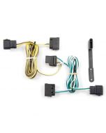 Rigid T-Connector Custom Wiring, 4-Way Flat Output, Select Ford E-150, E-250, E-350 Super Duty