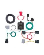 Rigid T-Connector Custom Wiring Harness, 4-Way Flat Output, 2005-2007 Ford Escape, Mazda Tribute