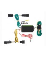 Rigid T-Connector with Custom Wiring Harness, 4-Way Flat Output, 2011-2015 Lincoln MKX