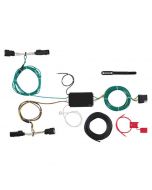 Rigid T-Connector Custom Wiring Harness, 4-Way Flat Output, 2015-2018 Ford Edge SE & SEL