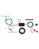 Rigid T-Connector Custom Wiring Harness, 4-Way Flat Output, Select Honda HRV