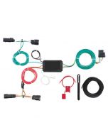 Rigid T-Connector Custom Wiring Harness, 4-Way Flat Output, 2015-2018 Ford Edge Titanium & Sport Models