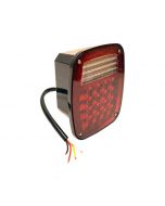 Square LED Combination Tail Light - Left