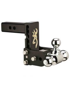 Tow & Stow Browning Edition Tri-Ball Ball Mount