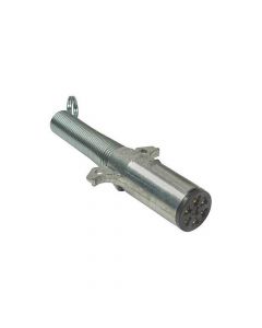 7-Way Round Pin Trailer End Plug