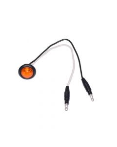 3/4 Inch Amber LED Clearance Light