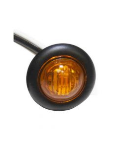 3/4 Inch Single Diode PC-Rated Marker/Clearance Light - Amber