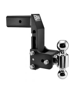 MultiPro Tow & Stow Double-Ball Ball Mount for 2-1/2 Inch Receivers