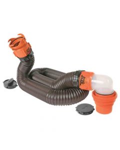 RhinoFLEX RV Sewer Kit with Pre-Attached Fittings