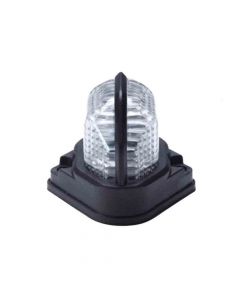 LED Fender-Mount Light with Pigtail - Clear Lens