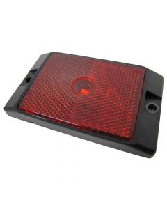 LED Clearance/Side Marker Amber Light with  Reflex - Red